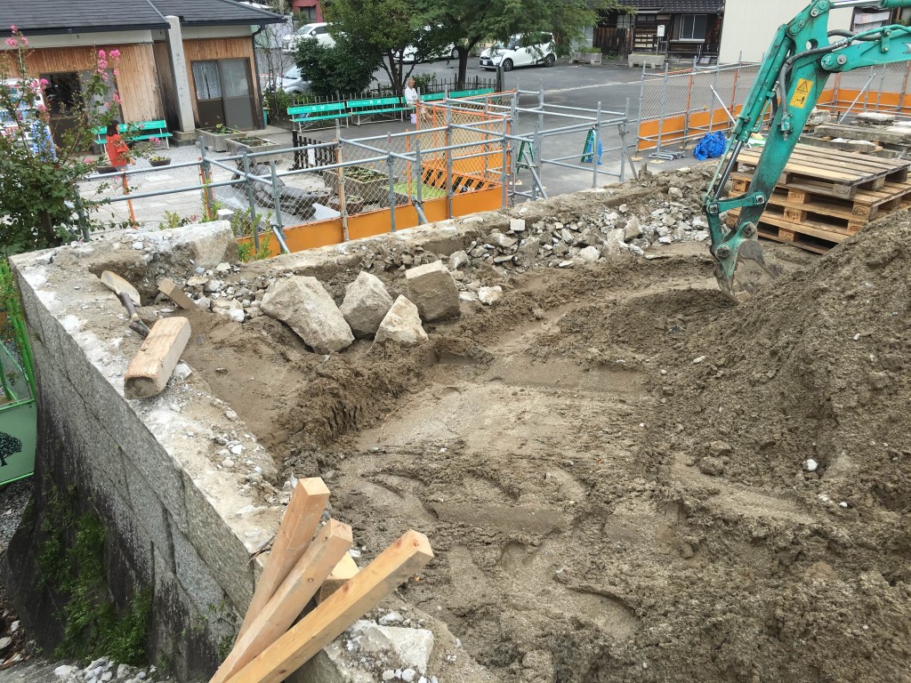 鐘楼工事2